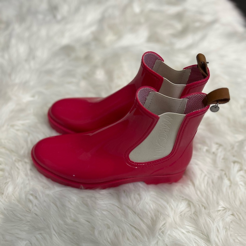 NEW Marc Cain Pink Rain Boots 80+% OFF!